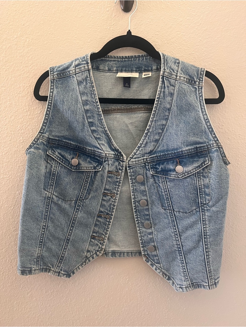 Universal Thread Light Wash Denim Vest - Women